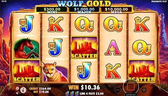 wolf gold slot