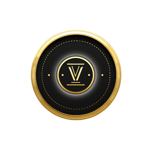 VIP round icon
